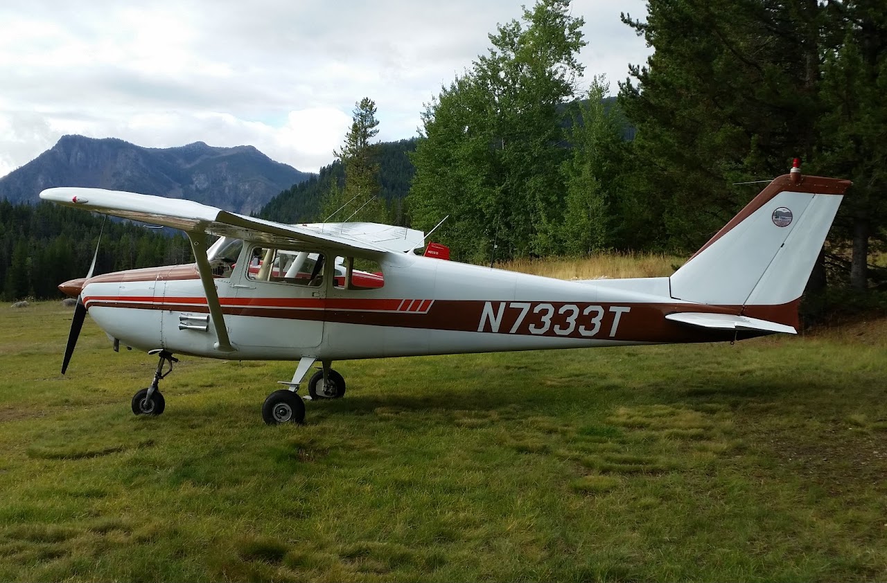 1960 Cessna 172 at McCall Municipal Airport